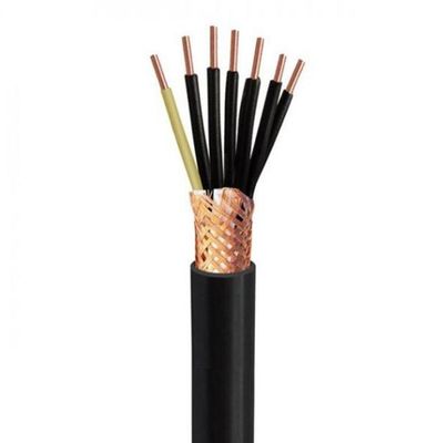 Cu Core KVVP PVC Insulated Cable Copper Braided Shielded Wire