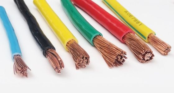 BVR Single Strand Insulated Copper Wire 450/750V Oxygen Free Copper Cable