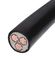 Three Core NYBY Low Voltage Electrical Cable STA PVC Sheathed 