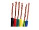 LV 2.5MM PVC Insulated Industrial Cables IEC60227 Stranded Copper Ground Wire